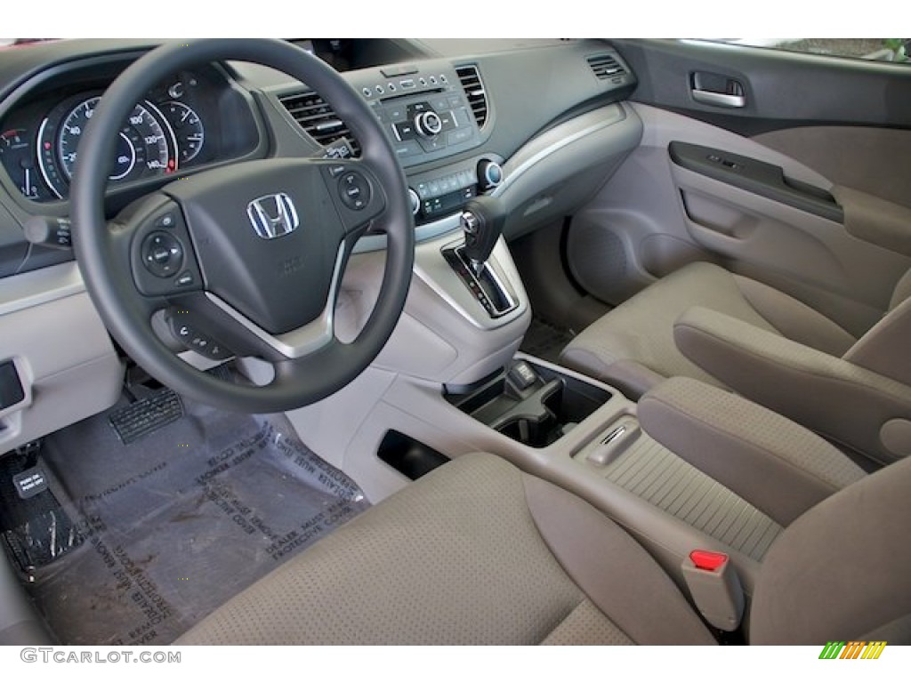 Gray Interior 2012 Honda CR-V EX Photo #66546978