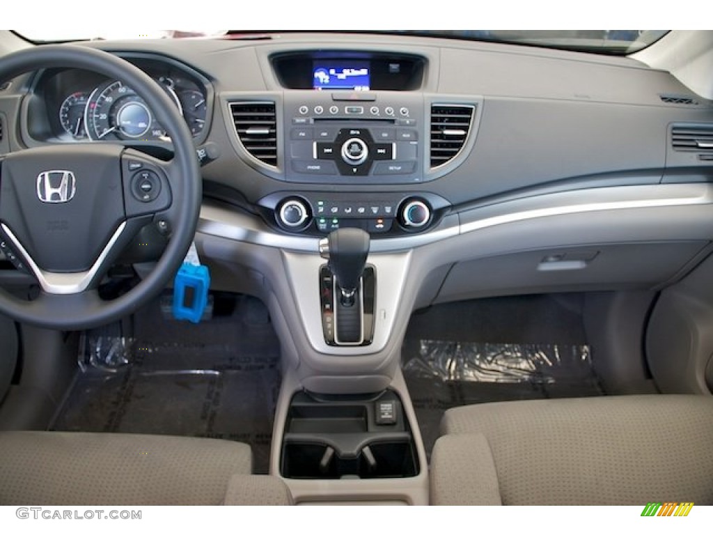 2012 Honda CR-V EX Gray Dashboard Photo #66547005