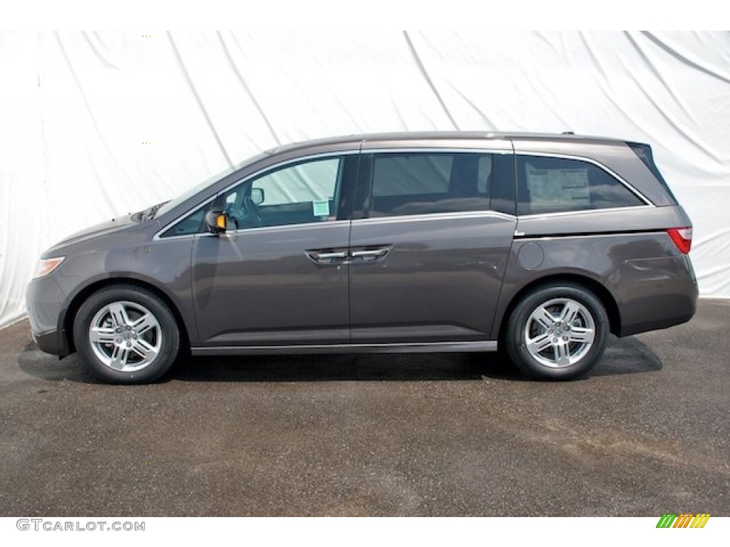 2012 Odyssey Touring - Smoky Topaz Metallic / Truffle photo #4