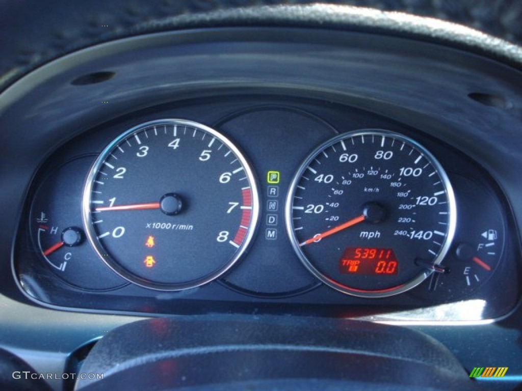 2008 Mazda MAZDA6 i Sport Hatchback Gauges Photo #66547614