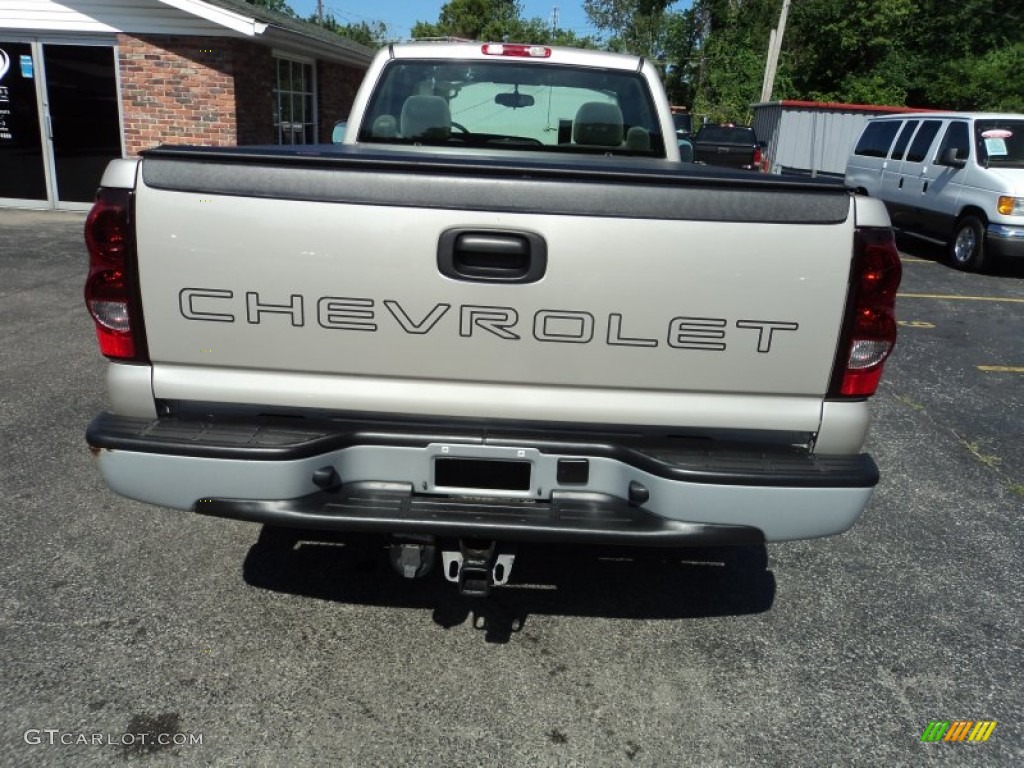 2006 Silverado 1500 Regular Cab 4x4 - Sandstone Metallic / Dark Charcoal photo #19