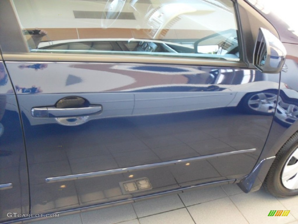 2012 Sentra 2.0 - Blue Onyx / Beige photo #11