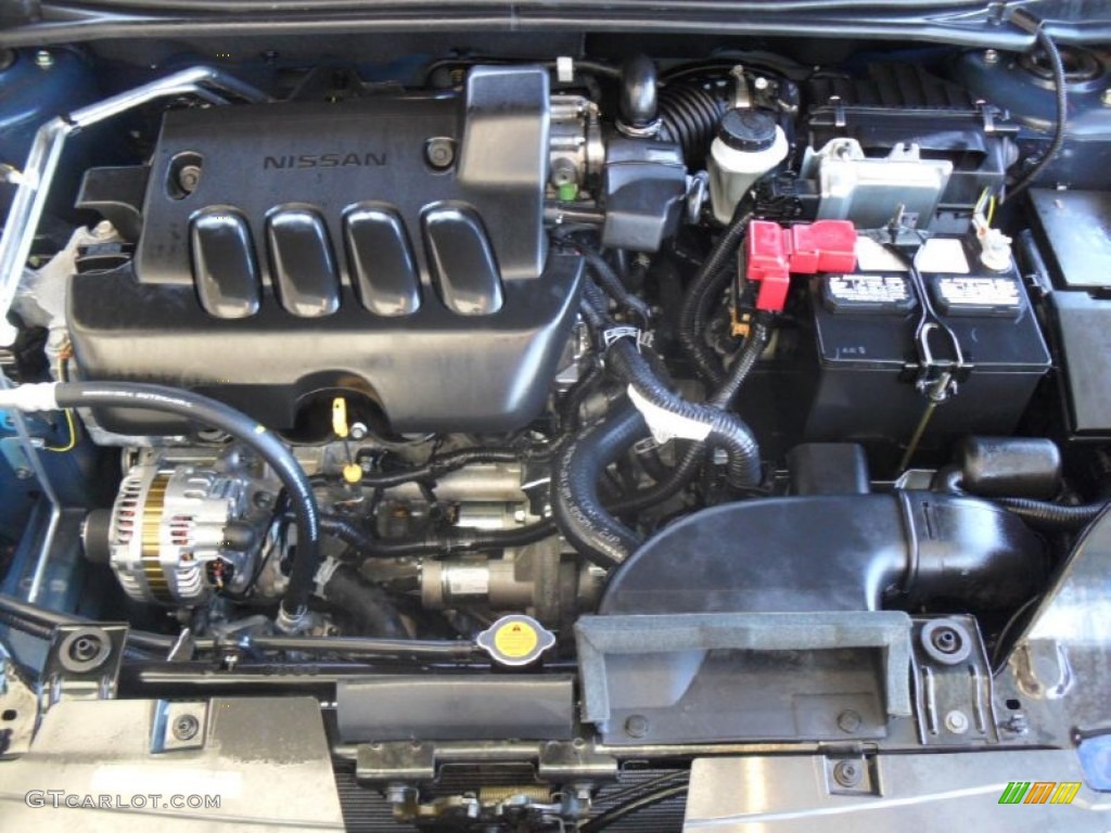 2012 Sentra 2.0 - Blue Onyx / Beige photo #20