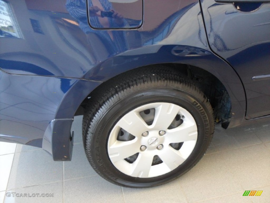 2012 Sentra 2.0 - Blue Onyx / Beige photo #24