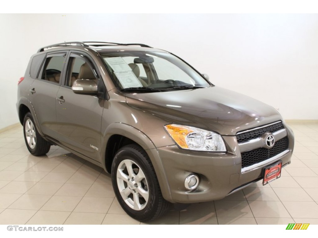 2010 RAV4 Limited 4WD - Pyrite Metallic / Sand Beige photo #1