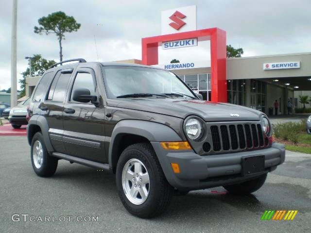 Dark Khaki Pearl Jeep Liberty