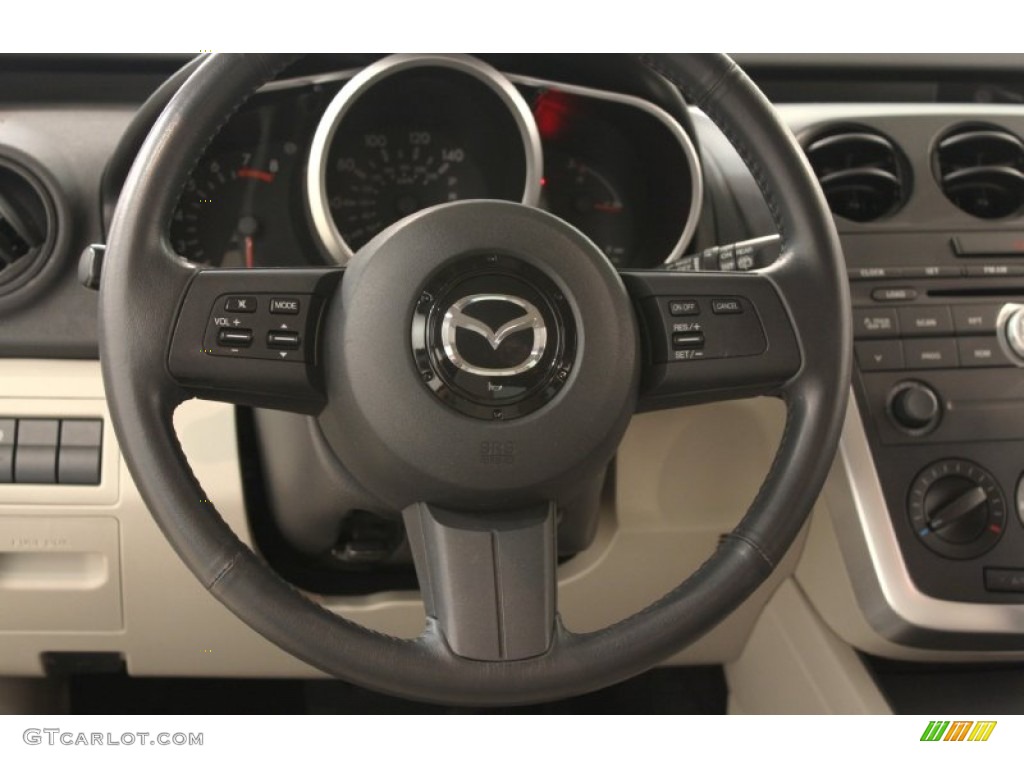 2008 Mazda CX-7 Grand Touring Steering Wheel Photos