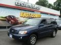 2005 Bluestone Metallic Toyota Highlander V6 4WD  photo #2