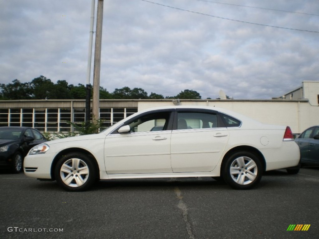 2011 Impala LS - Summit White / Ebony photo #4