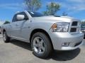 2012 Bright Silver Metallic Dodge Ram 1500 Sport Quad Cab  photo #4