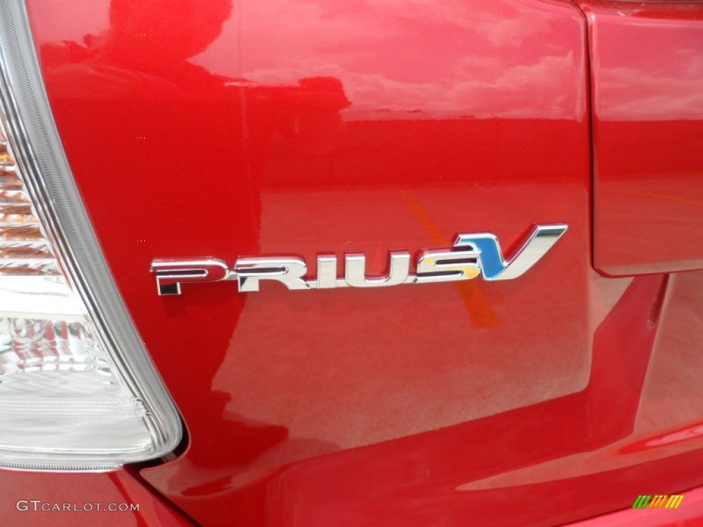 2012 Toyota Prius v Five Hybrid Marks and Logos Photo #66553360