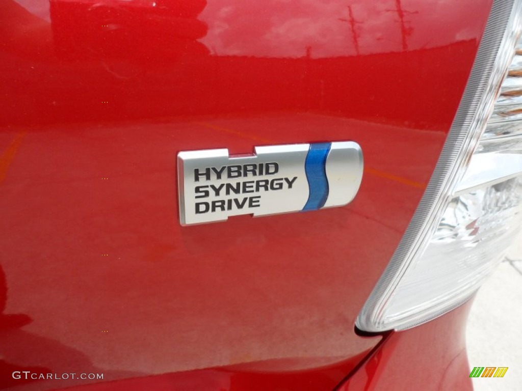 2012 Toyota Prius v Five Hybrid Marks and Logos Photos