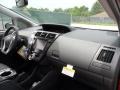 Dark Gray 2012 Toyota Prius v Five Hybrid Dashboard