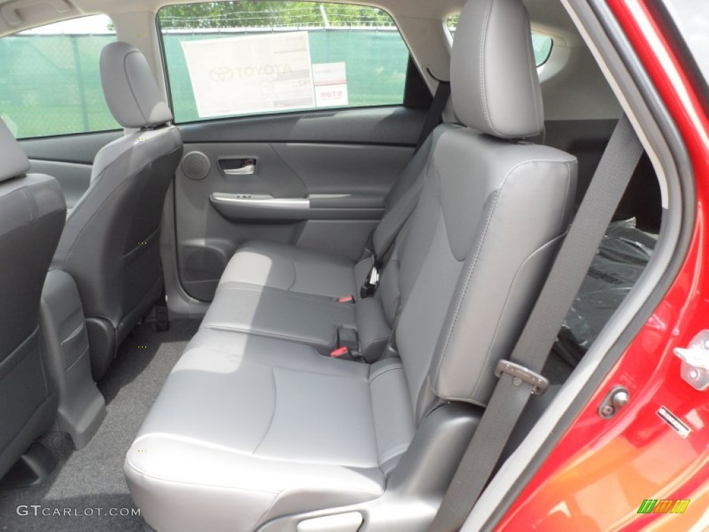 Dark Gray Interior 2012 Toyota Prius v Five Hybrid Photo #66553378