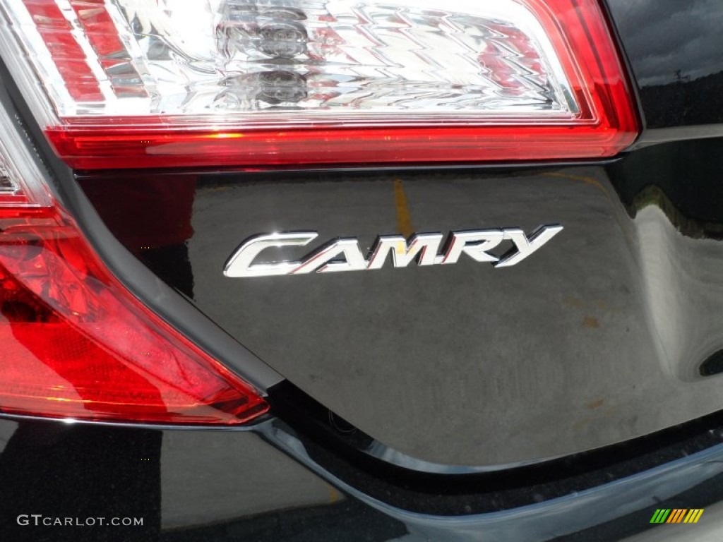 2012 Camry SE - Attitude Black Metallic / Black/Ash photo #15