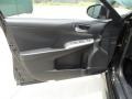 Black/Ash 2012 Toyota Camry SE Door Panel
