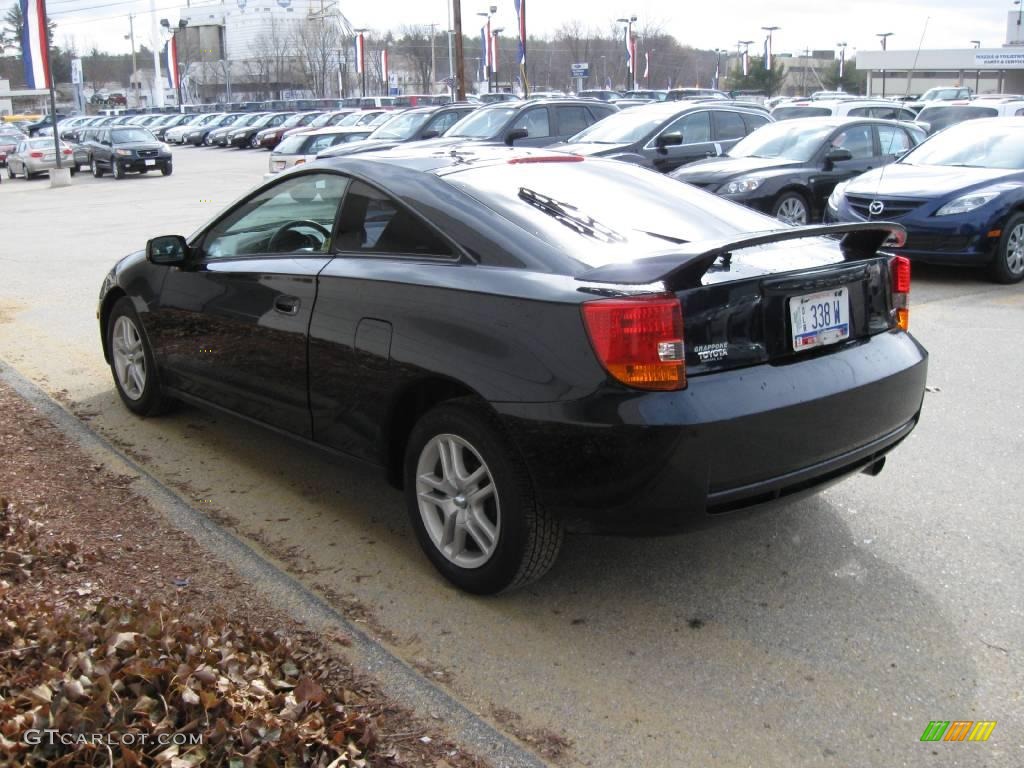 2000 Celica GT - Black / Gray photo #10