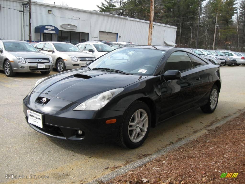 2000 Celica GT - Black / Gray photo #11