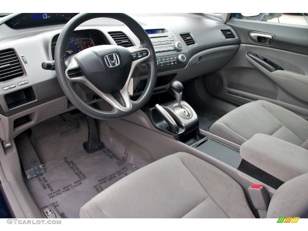 Gray Interior 2010 Honda Civic LX Sedan Photo #66557901