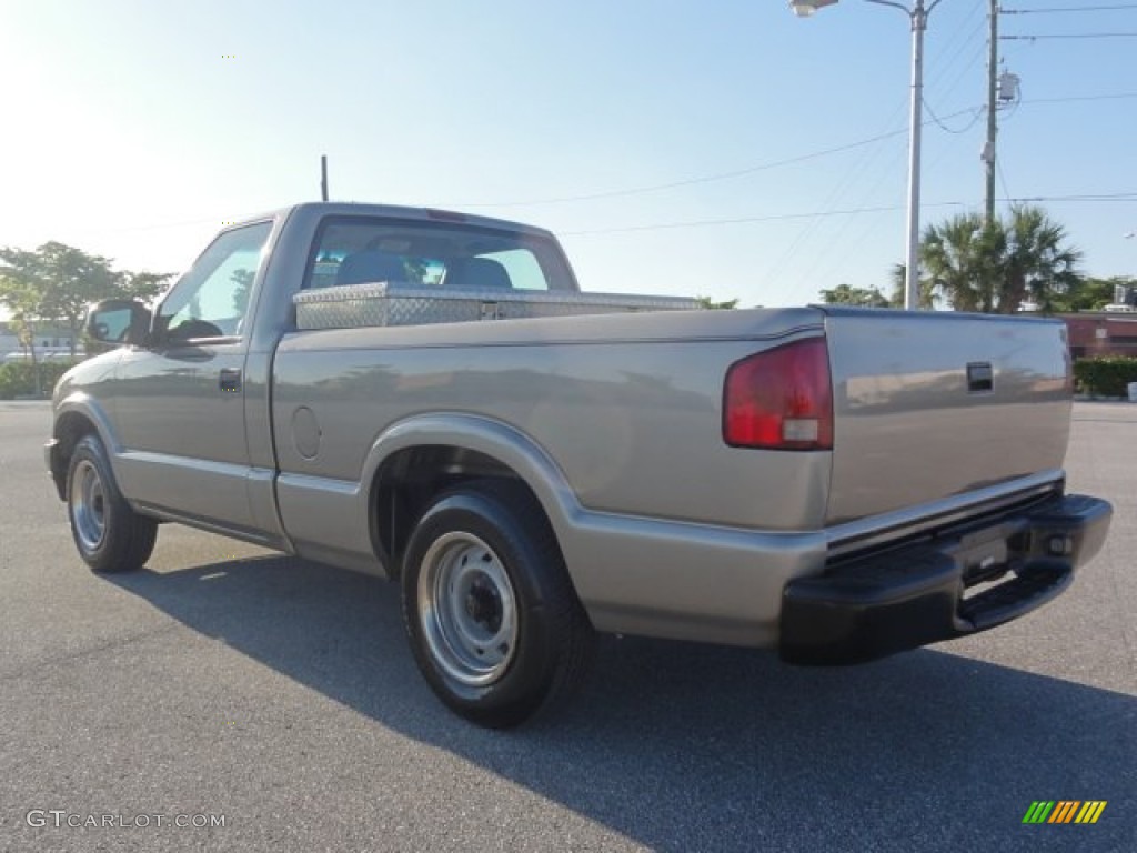 2003 S10 Regular Cab - Sandalwood Metallic / Medium Gray photo #5