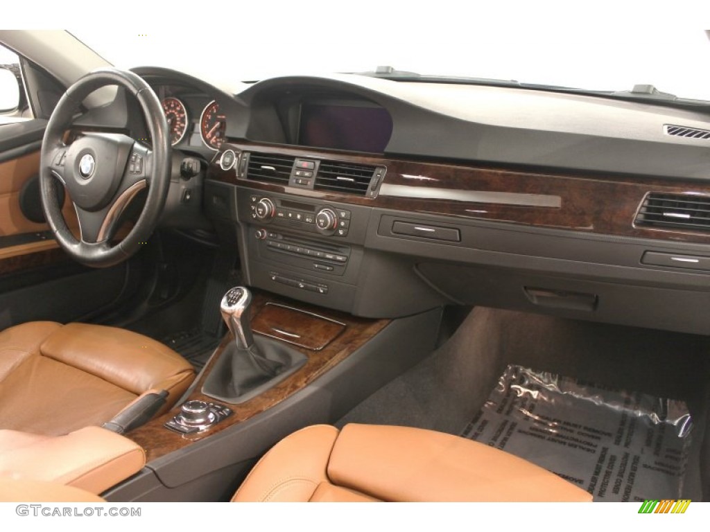 2009 3 Series 335xi Coupe - Jet Black / Saddle Brown Dakota Leather photo #28