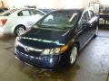 2007 Royal Blue Pearl Honda Civic EX Sedan  photo #3