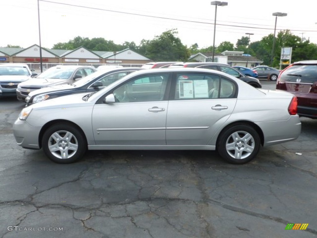 2006 Malibu LT Sedan - Silverstone Metallic / Titanium Gray photo #2