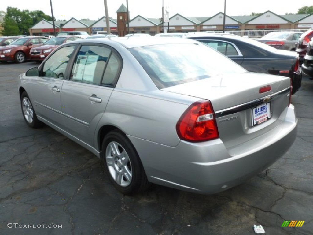 2006 Malibu LT Sedan - Silverstone Metallic / Titanium Gray photo #3