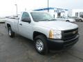 Sheer Silver Metallic - Silverado 1500 Regular Cab 4x4 Photo No. 1