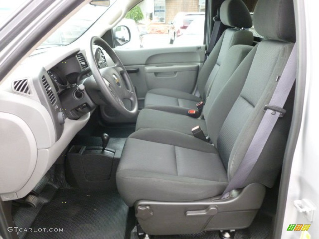 2011 Silverado 1500 Regular Cab 4x4 - Sheer Silver Metallic / Dark Titanium photo #13