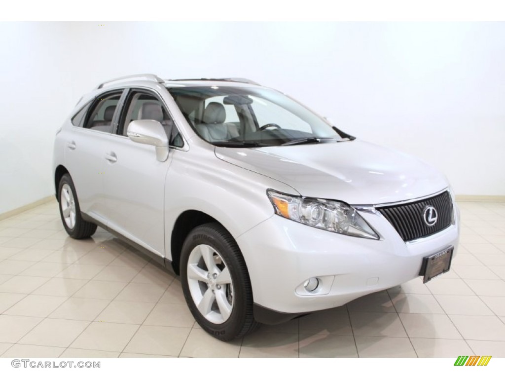 2012 RX 350 - Tungsten Silver Metallic / Light Gray photo #1