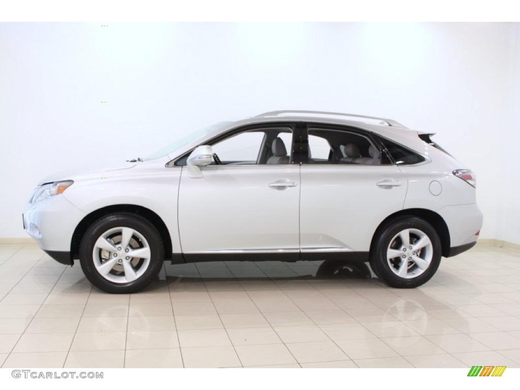 Tungsten Silver Metallic 2012 Lexus RX 350 Exterior Photo #66560167