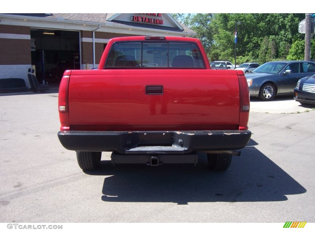 1997 C/K C1500 Regular Cab - Victory Red / Medium Dark Pewter photo #6