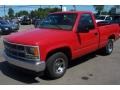 1997 Victory Red Chevrolet C/K C1500 Regular Cab  photo #9