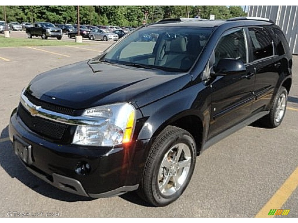 2008 Equinox LT - Black / Light Gray photo #1