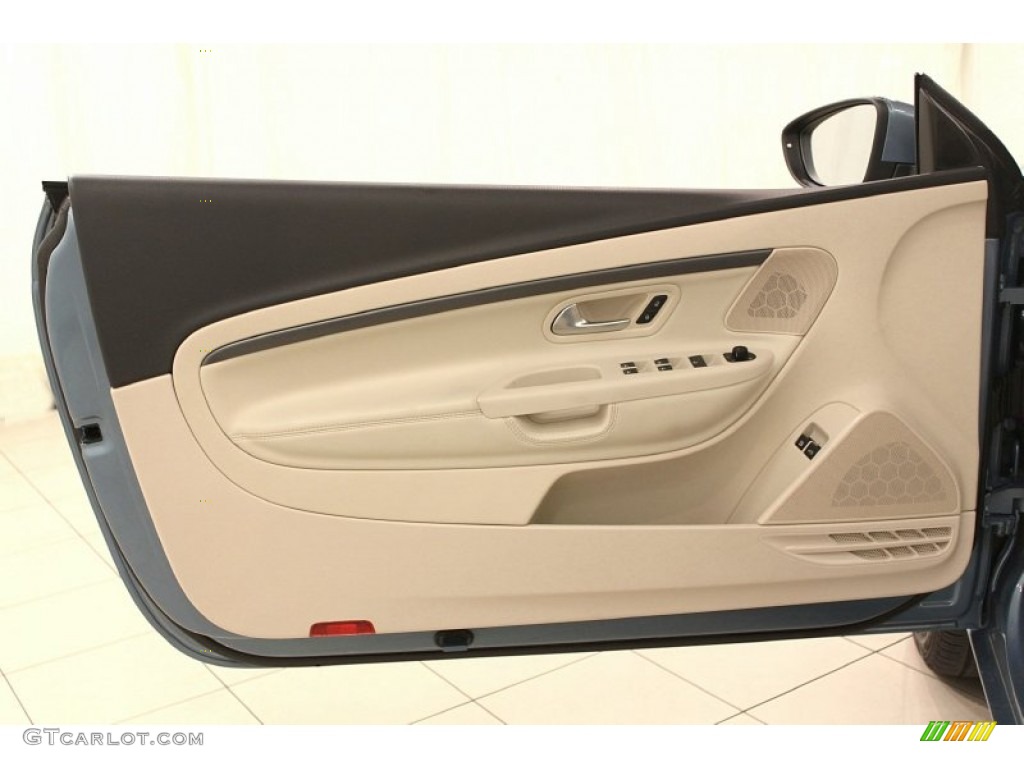 2009 Volkswagen Eos Komfort Cornsilk Beige Door Panel Photo #66561258