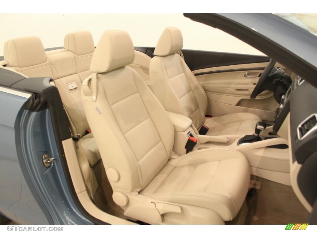Cornsilk Beige Interior 2009 Volkswagen Eos Komfort Photo #66561318