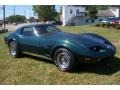 1973 Elkhart Green Chevrolet Corvette Coupe #66557409