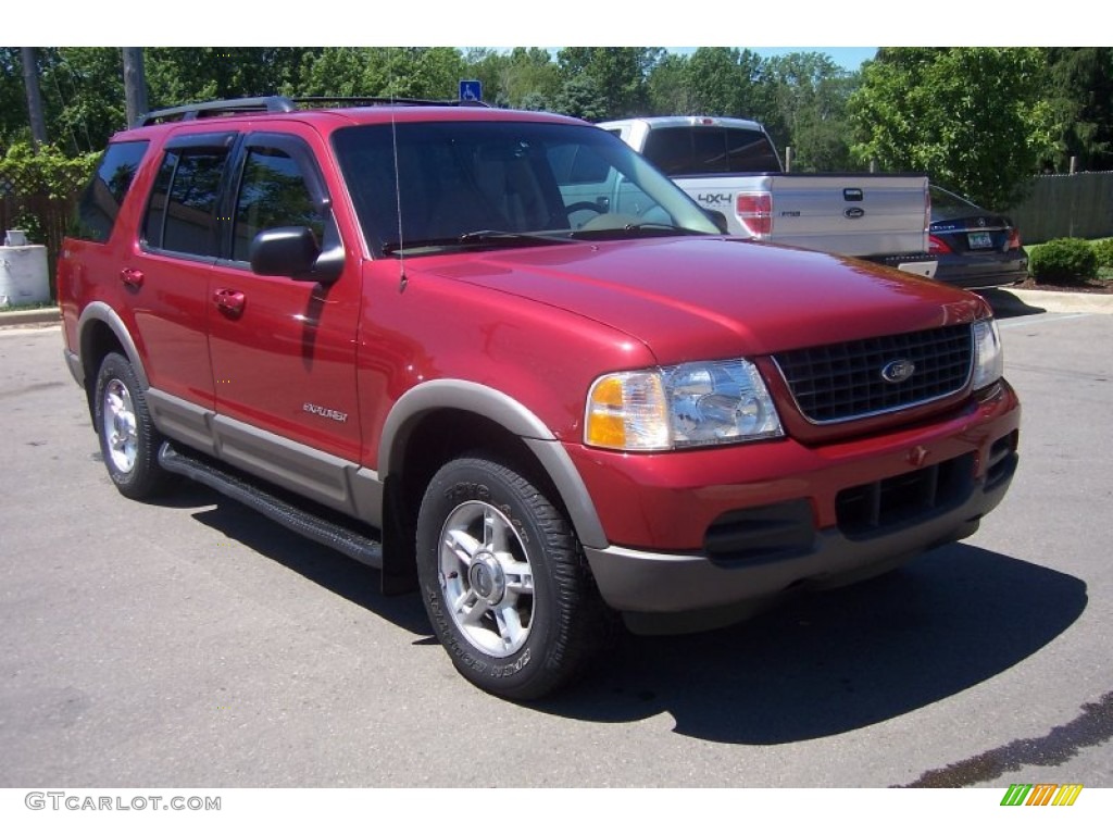 Toreador Red Metallic Ford Explorer