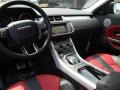 Dynamic Ebony/Pimento 2012 Land Rover Range Rover Evoque Dynamic Interior Color