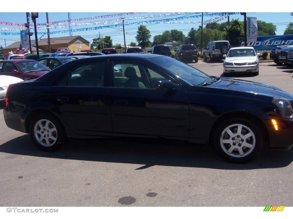 2003 CTS Sedan - Blue Onyx / Light Gray/Ebony photo #6