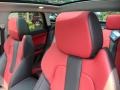 Dynamic Ebony/Pimento 2012 Land Rover Range Rover Evoque Dynamic Interior Color