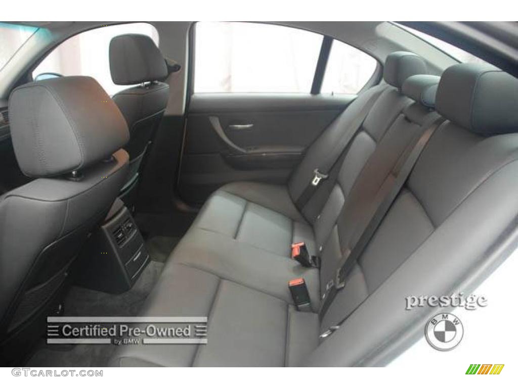 2007 3 Series 328xi Sedan - Titanium Silver Metallic / Black photo #12