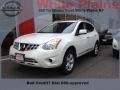 2011 Pearl White Nissan Rogue SV AWD  photo #1