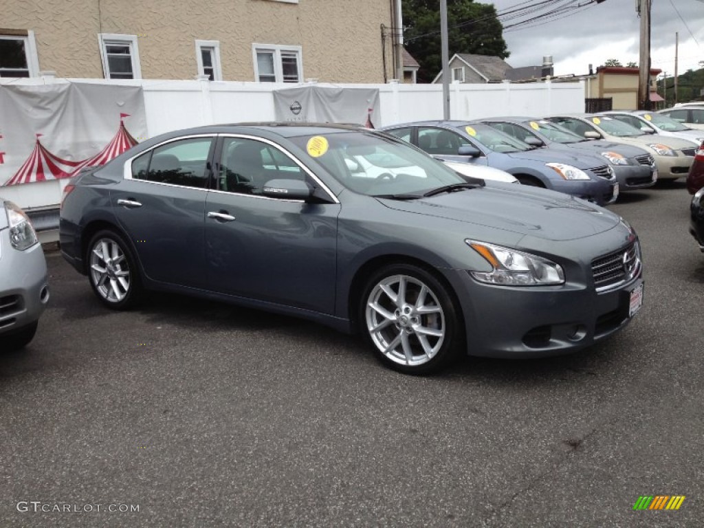 Mystic Jade Metallic 2009 Nissan Maxima 3.5 SV Sport Exterior Photo #66563040