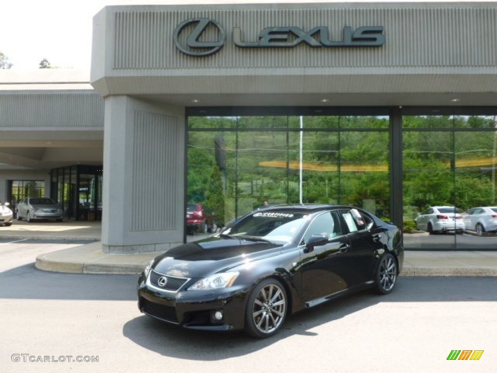 Obsidian Black Lexus IS