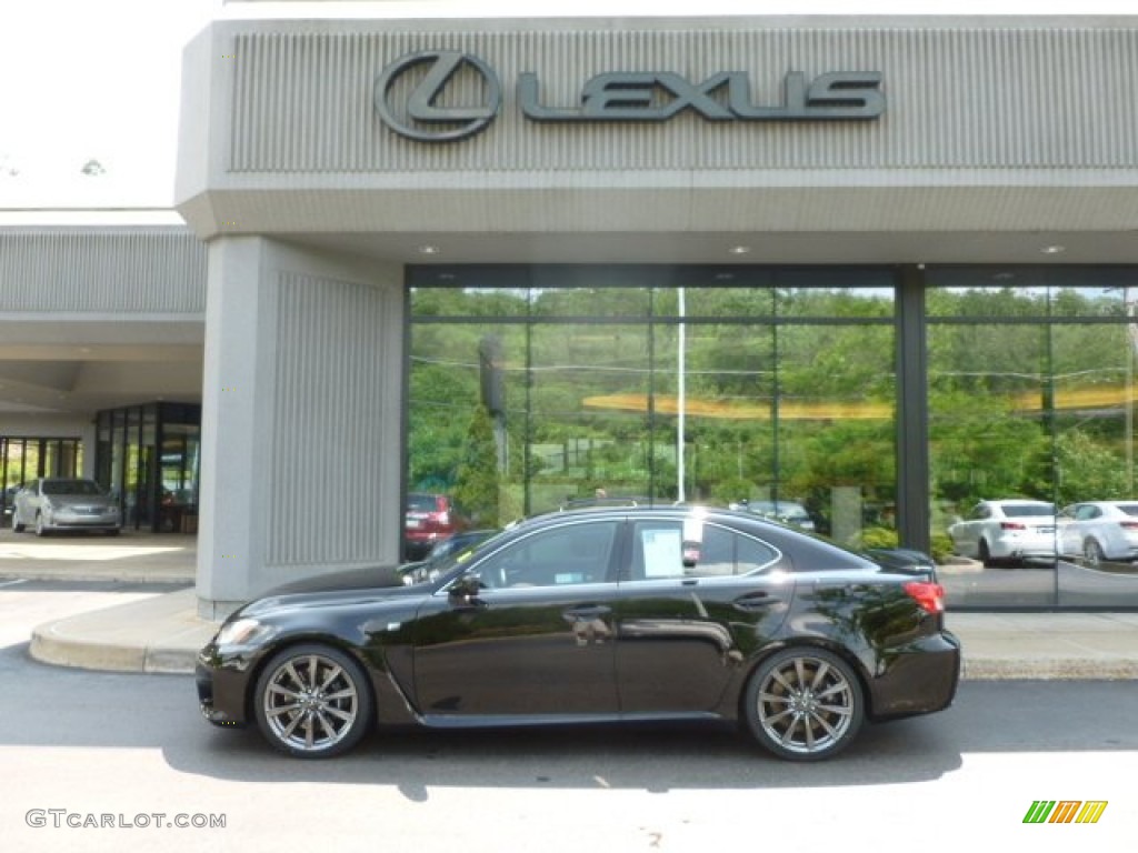Obsidian Black 2008 Lexus IS F Exterior Photo #66564669