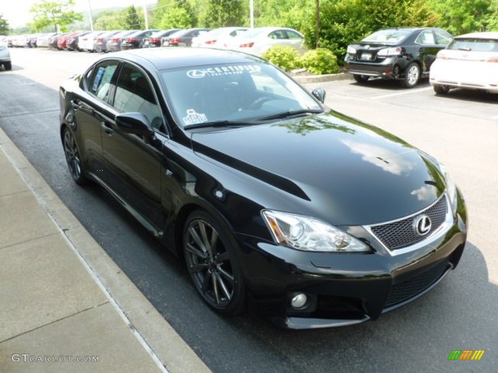 Obsidian Black 2008 Lexus IS F Exterior Photo #66564704