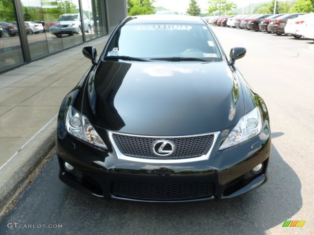 Obsidian Black 2008 Lexus IS F Exterior Photo #66564712