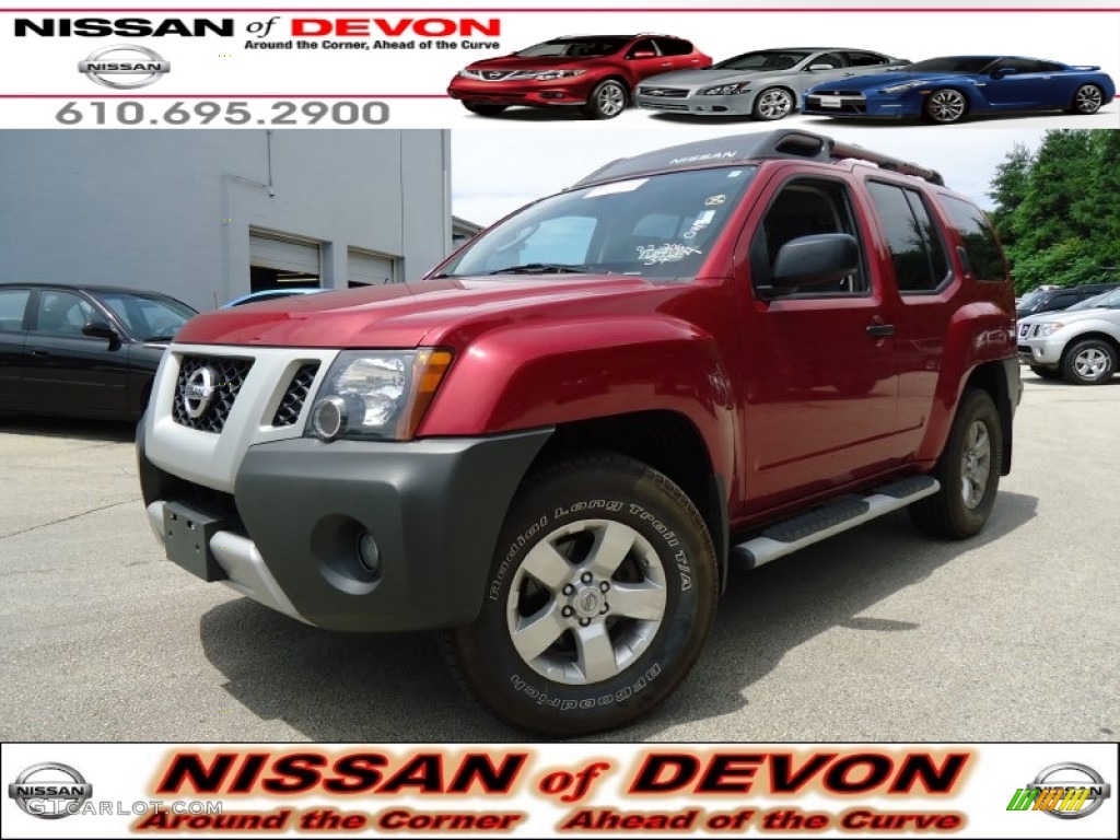 Red Brick Metallic Nissan Xterra